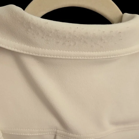 Calvin Klein White Sleeveless Trench Coat - Picture 5 of 5